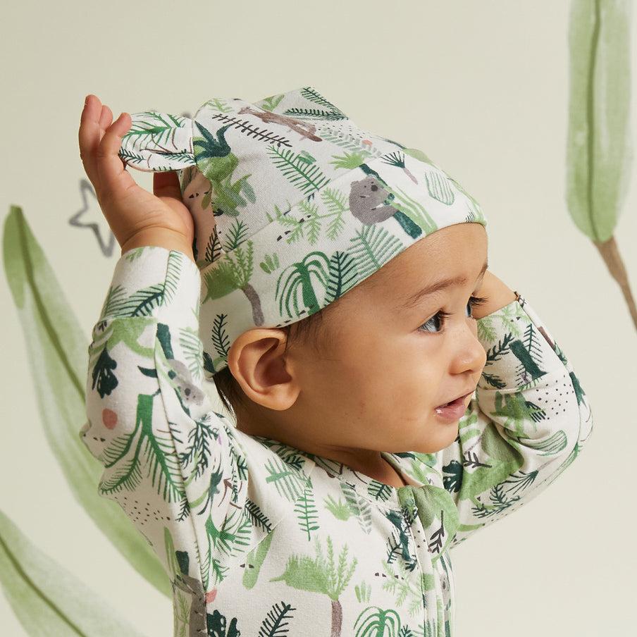 Fern Gully Lunar Baby Hat