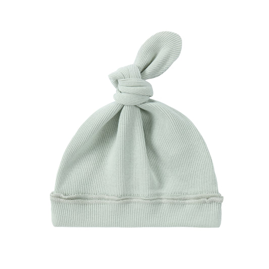 Knotted Baby Hat Seamist