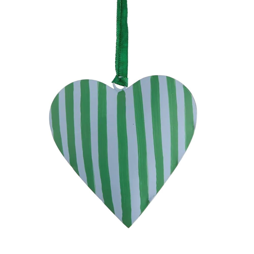 La Dolce Vita Heart Decoration Green