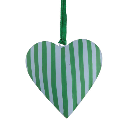 La Dolce Vita Heart Decoration Green