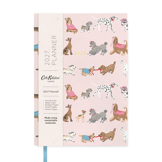 Dogs A5 Soft Cover 2027 Diary