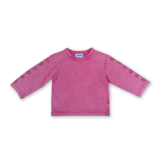 Shelly Long Sleeve Floss Kids Tee