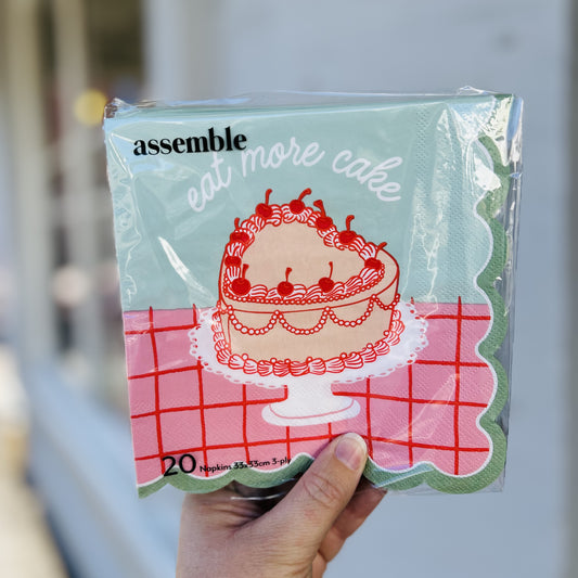 Eat More Cake Paper Napkins