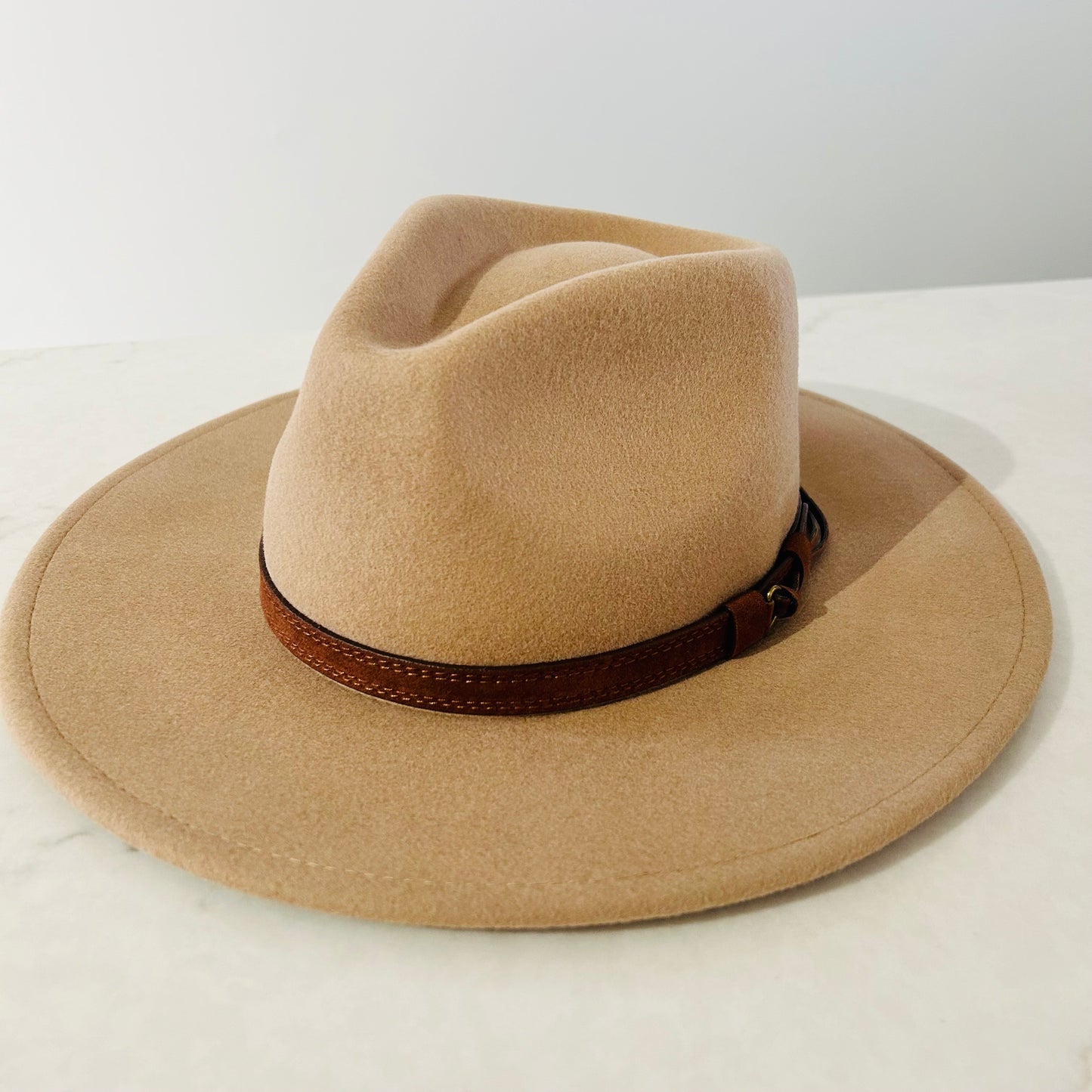 Rhiannon Panama Hat Light Taupe