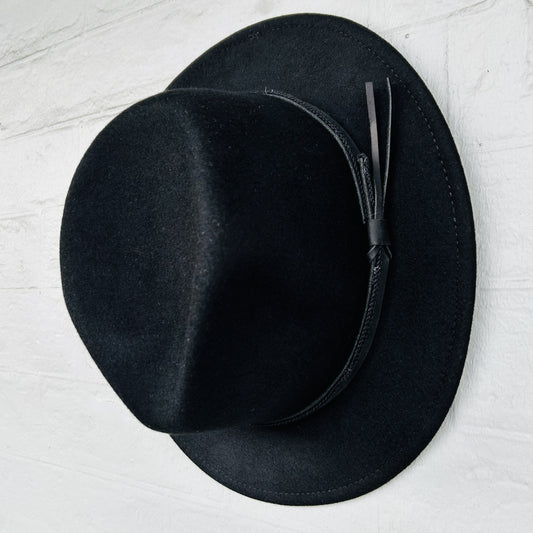 Ryder Panama Hat Black