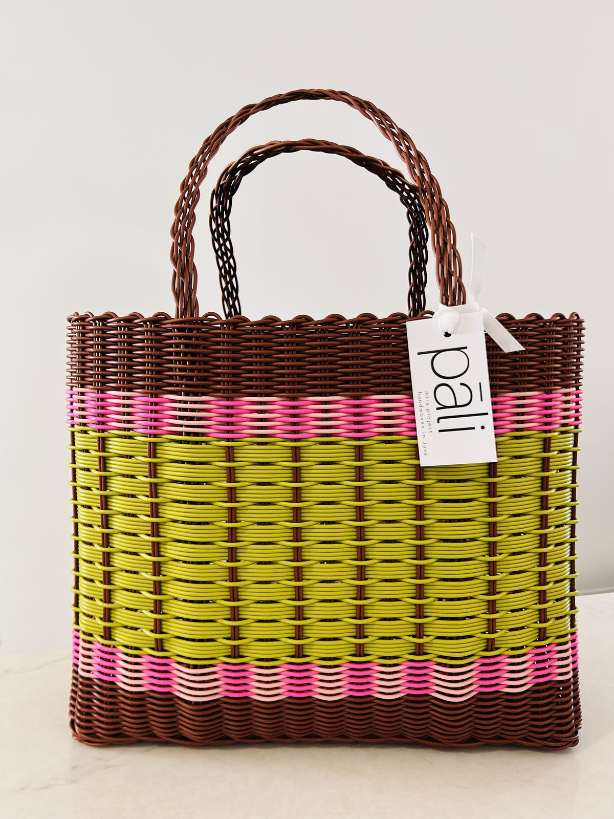 Wasabi Mira Stripe Bag Large