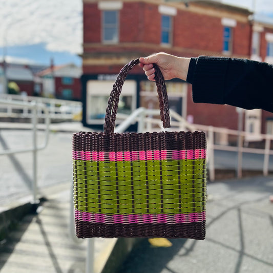 Wasabi Mira Stripe Bag Medium
