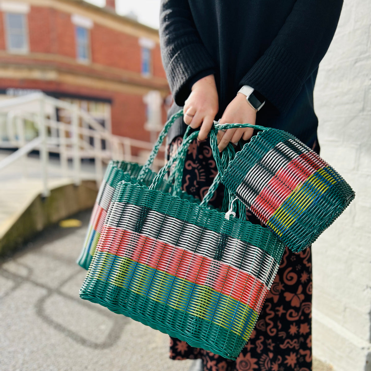 Fig Mira Stripe Bag Large