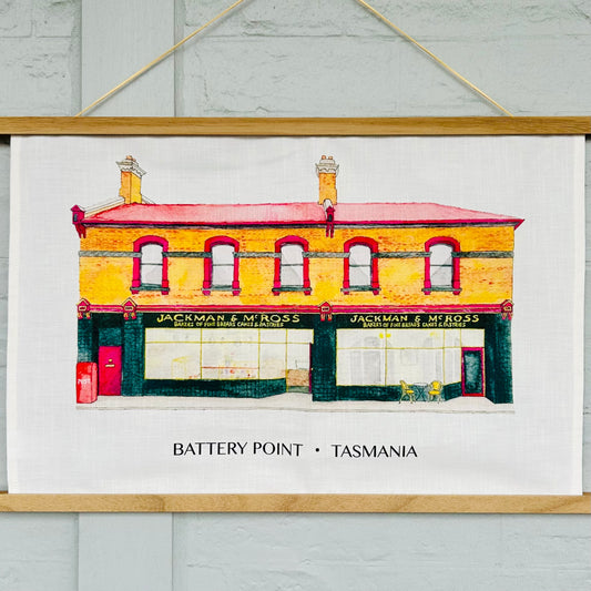 Jackman & McRoss Battery Point Tea Towel