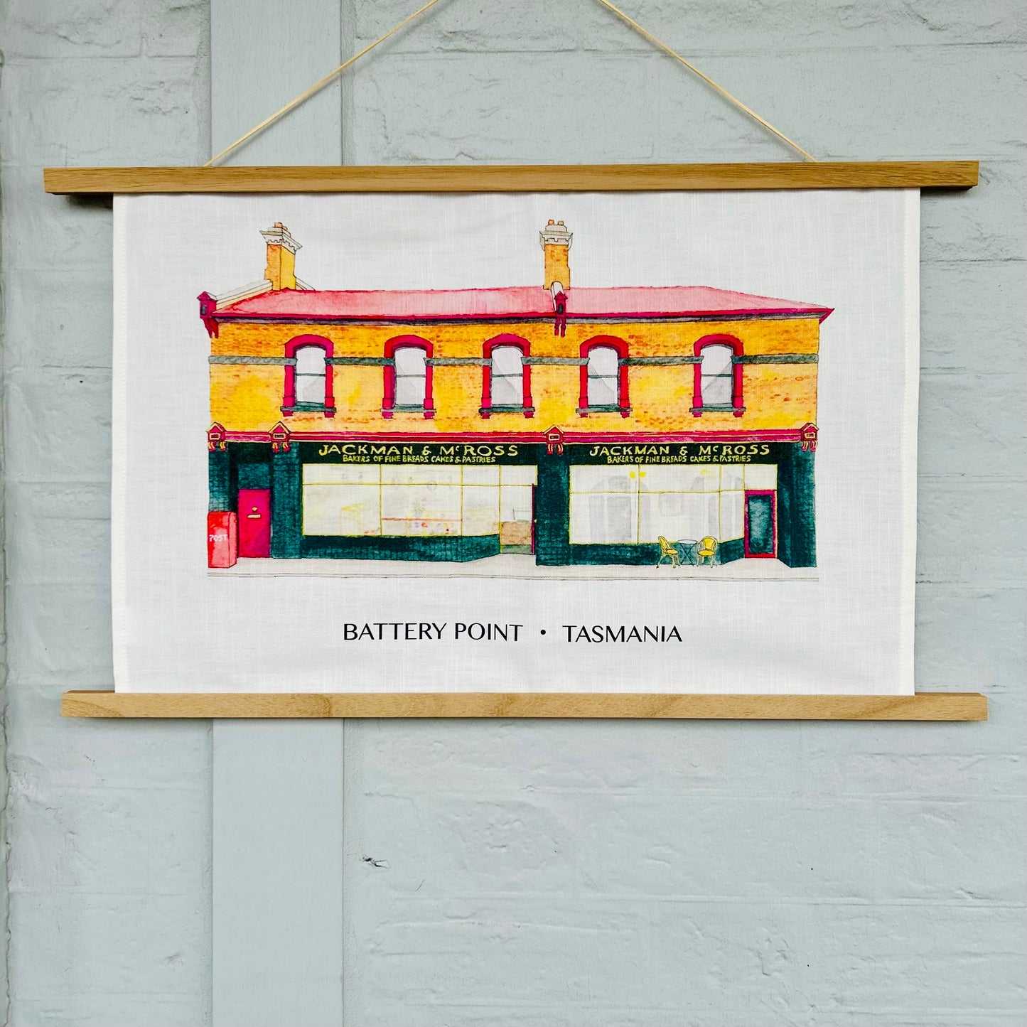 Jackman & McRoss Battery Point Tea Towel