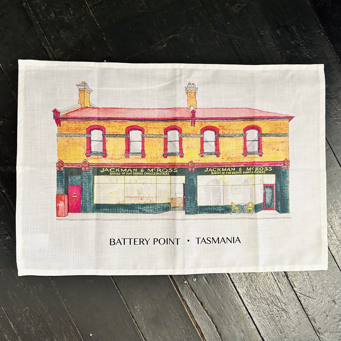 Jackman & McRoss Battery Point Tea Towel