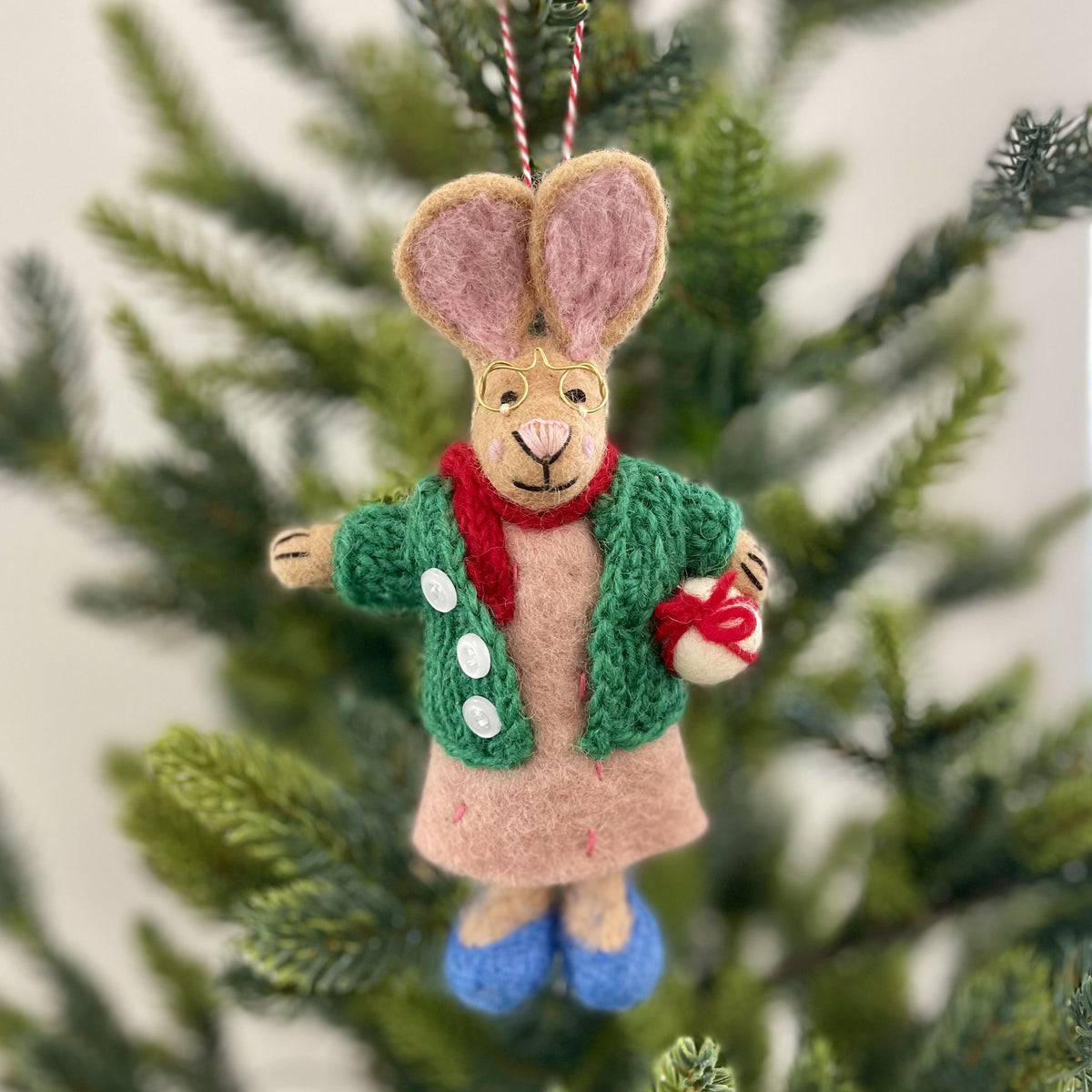 Babushka Wool Decoration