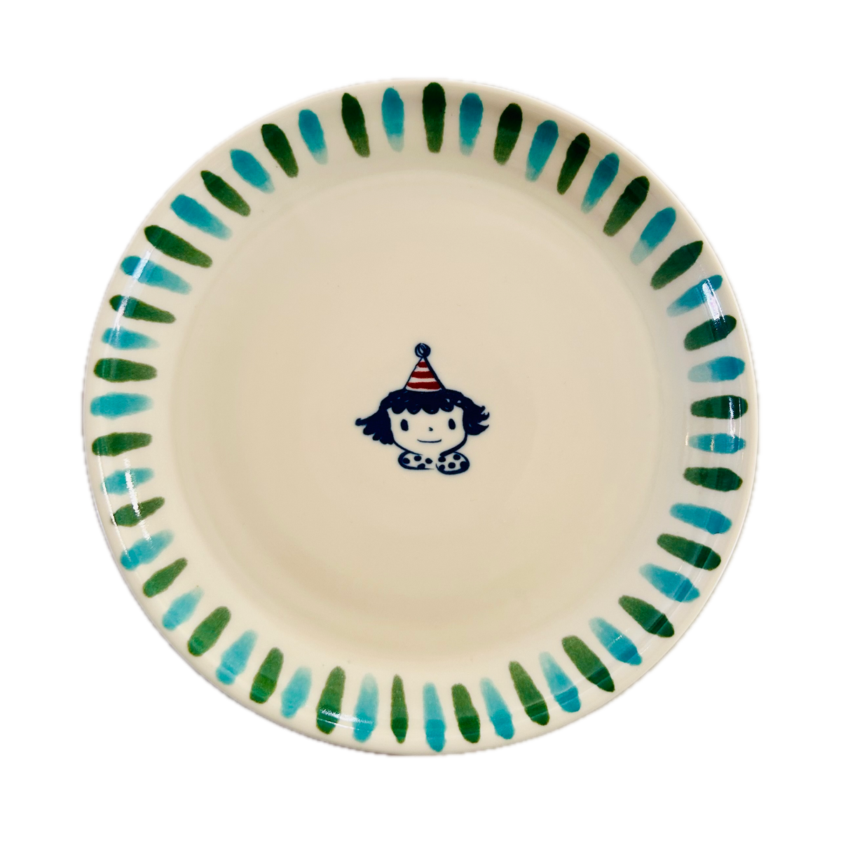 Spot Party Hat Side Plate
