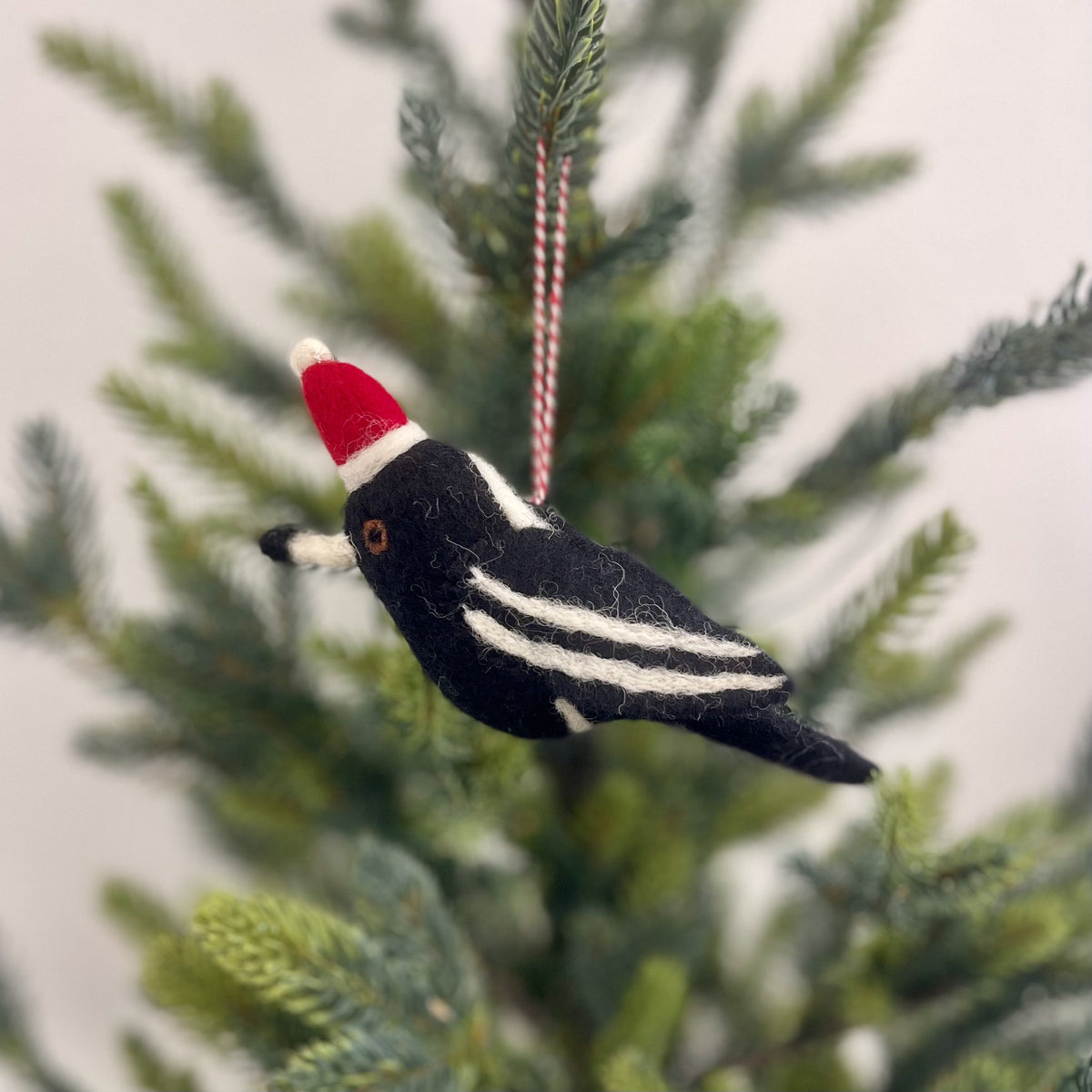 Magpie Maggie Wool Decoration