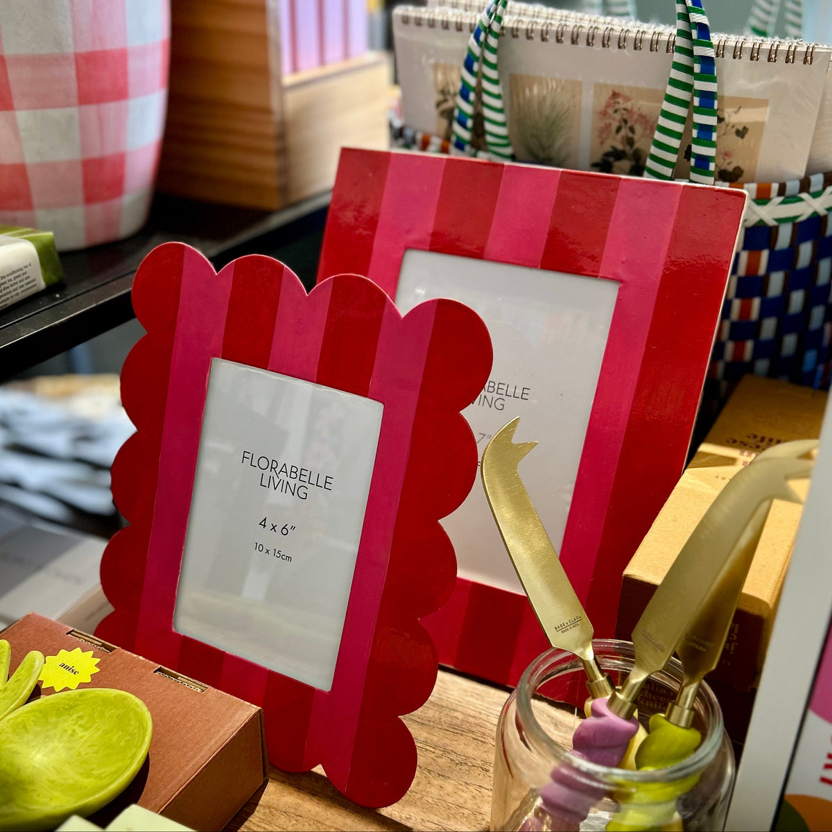 Red & Pink Ciao Bella Photo Frame