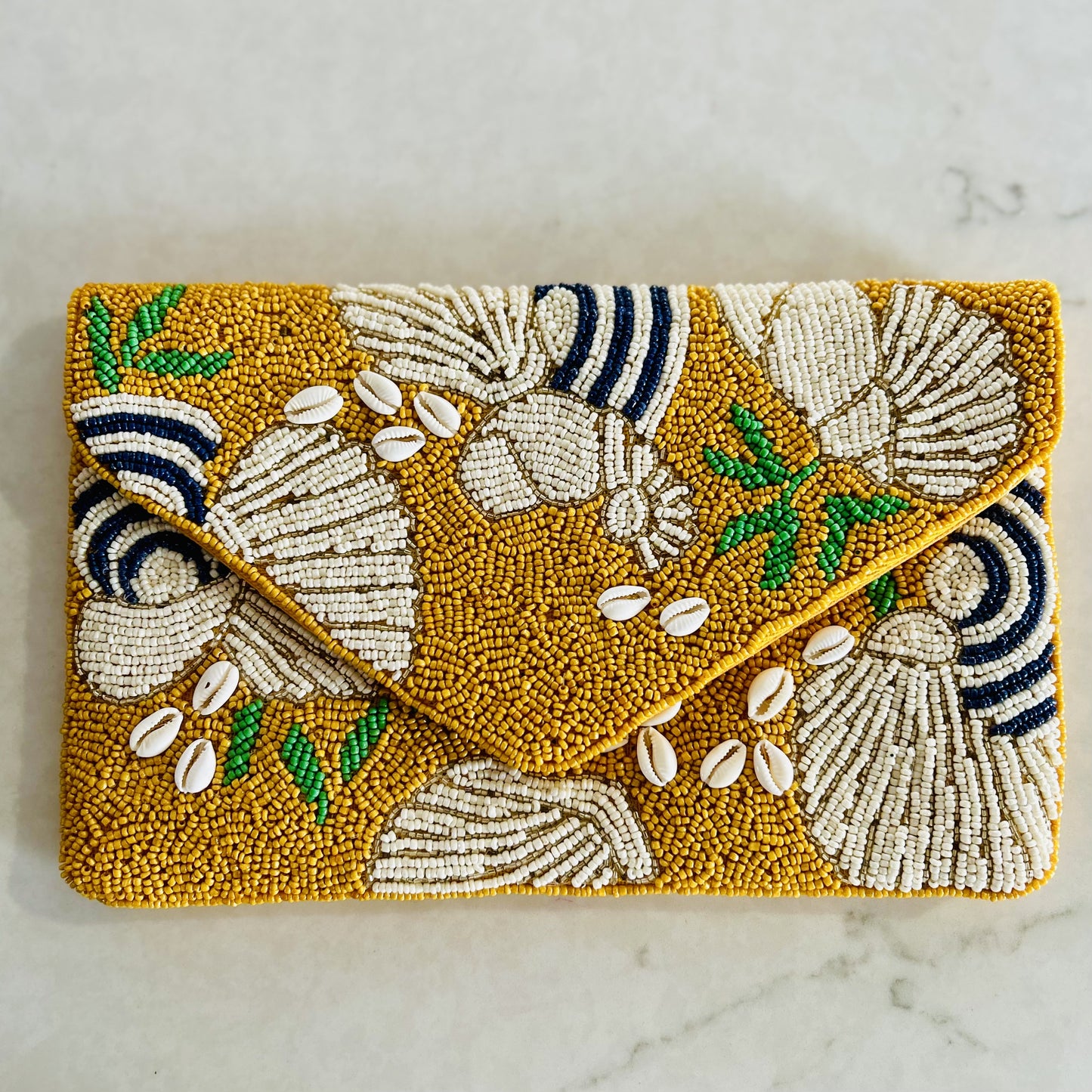 Beaded Clutch Shells