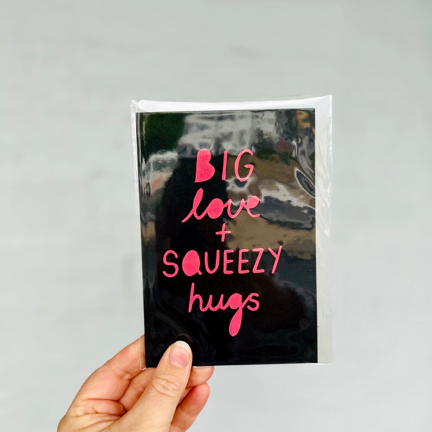 Big Love + Squeezy Hugs Greeting Card