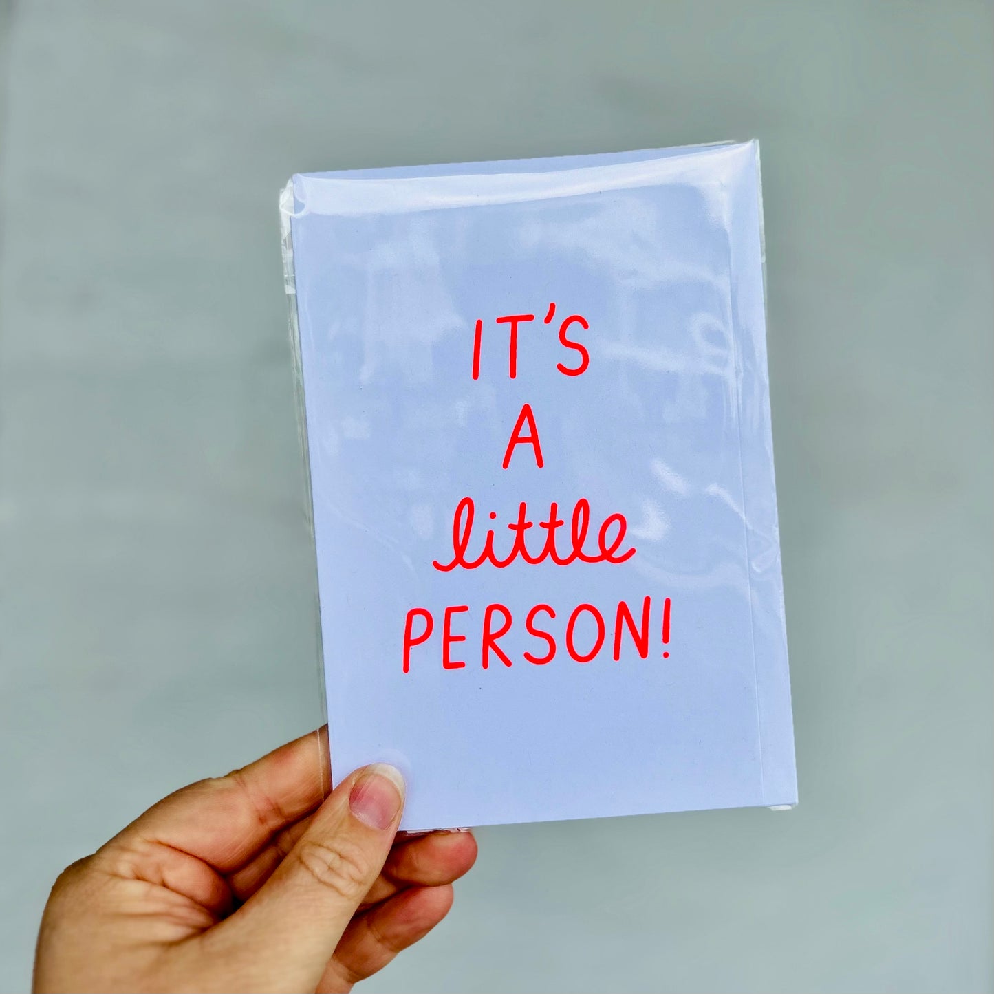 Little Person Greeting Card