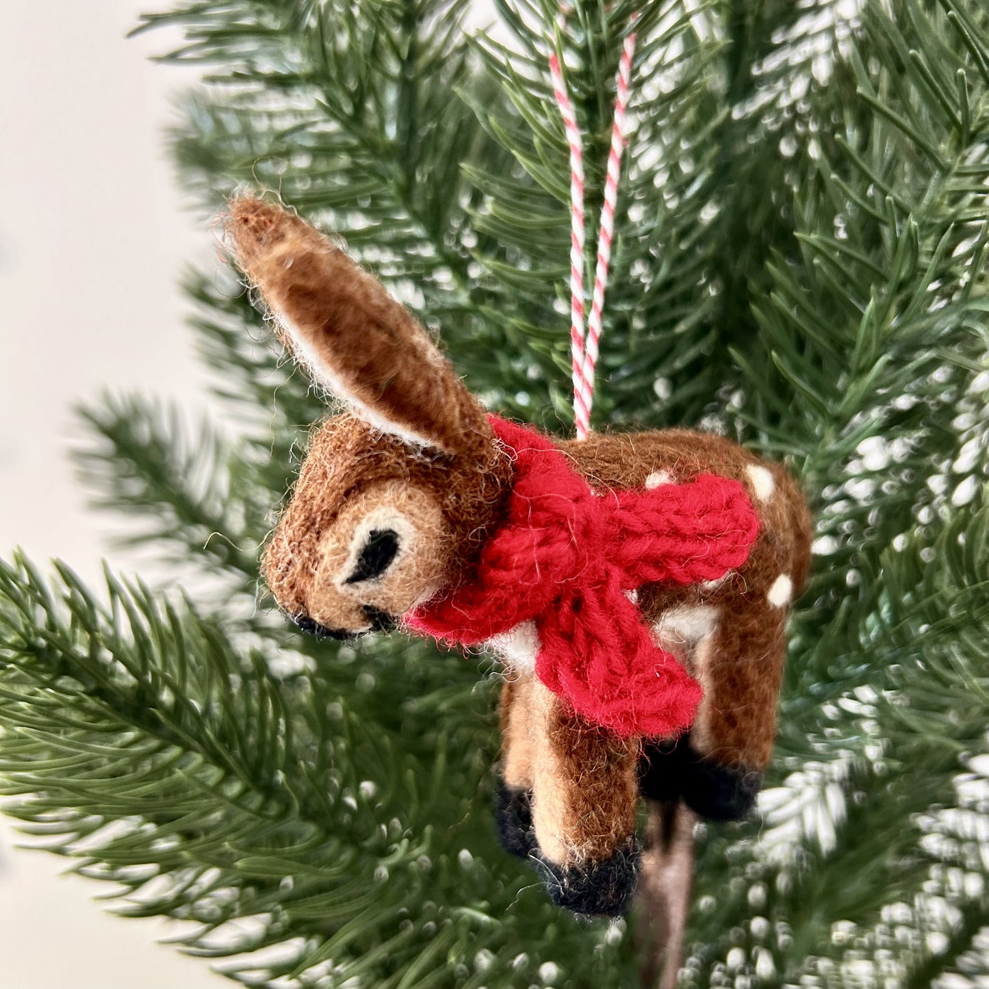 Reindeer Remy Wool Decoration