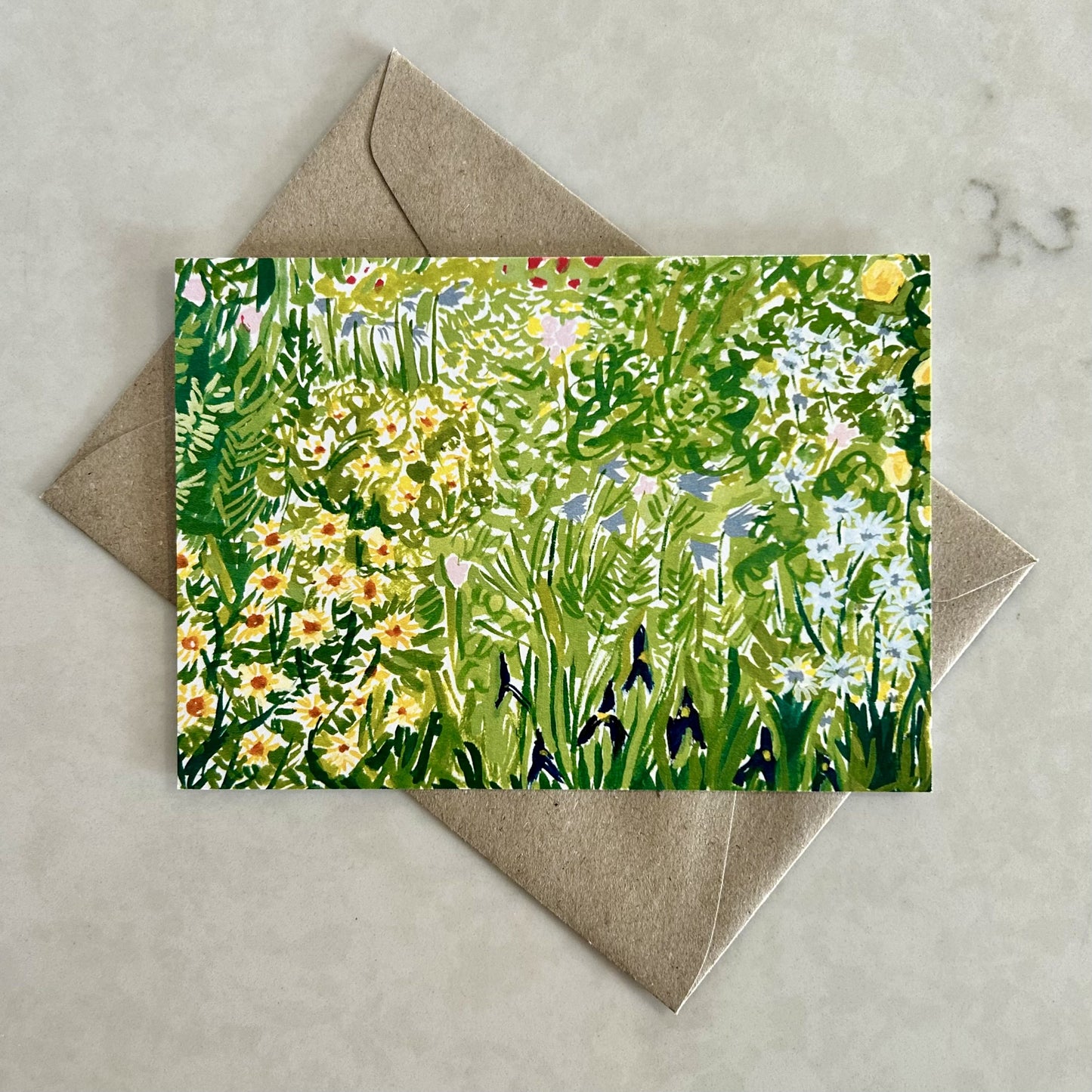 Spring Botanical Gardens Greeting Card