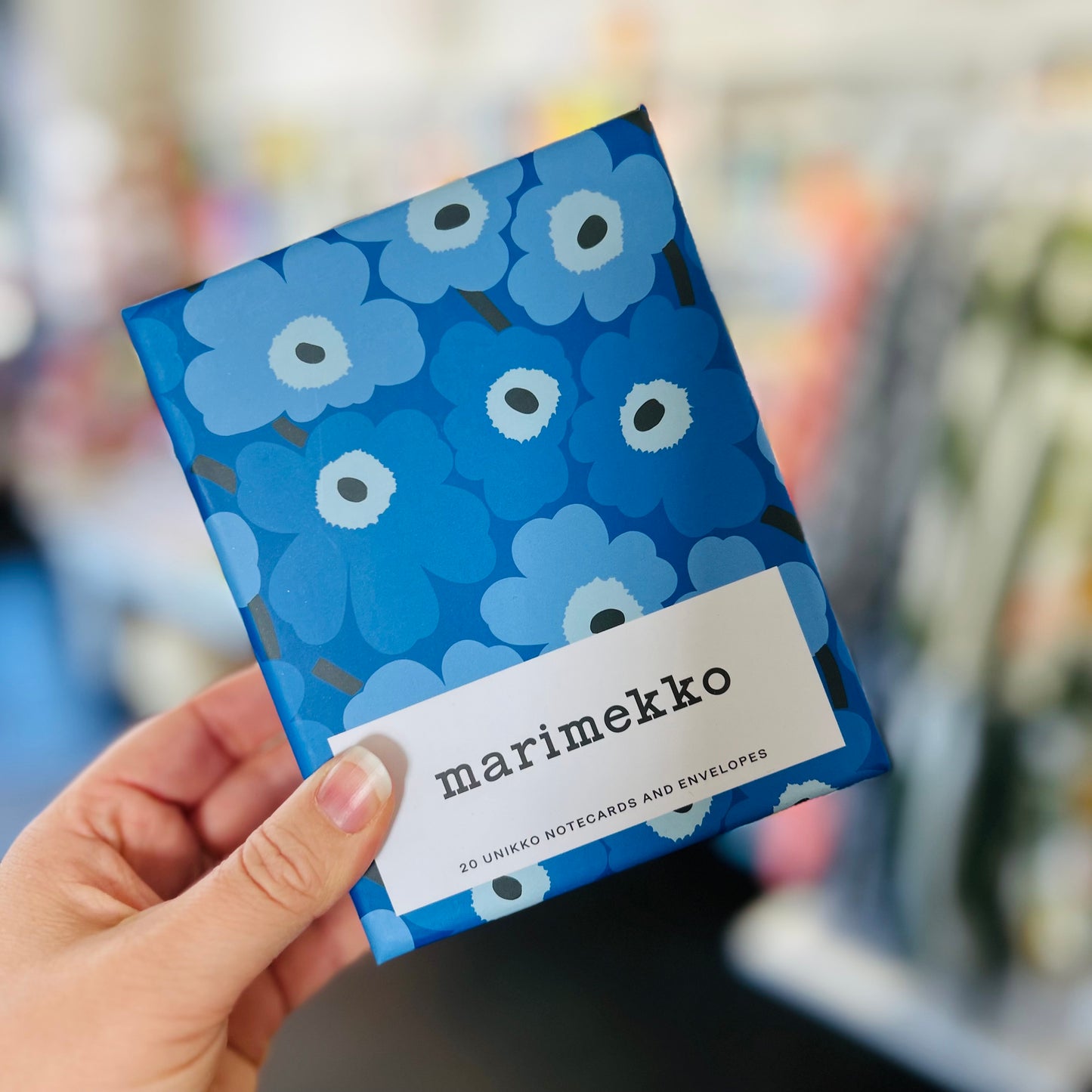 Marimekko Notes Blues