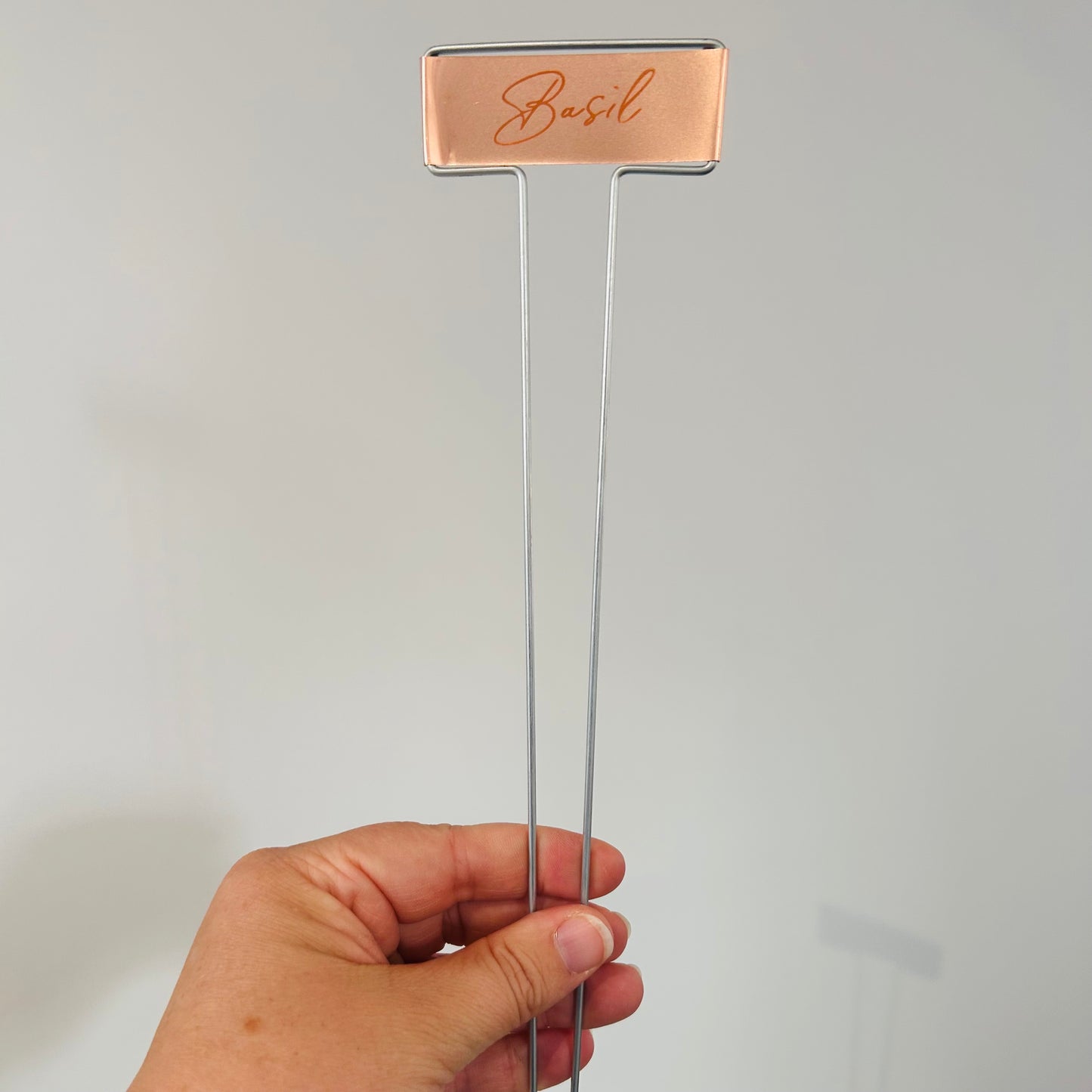 Herb Garden Copper Labels