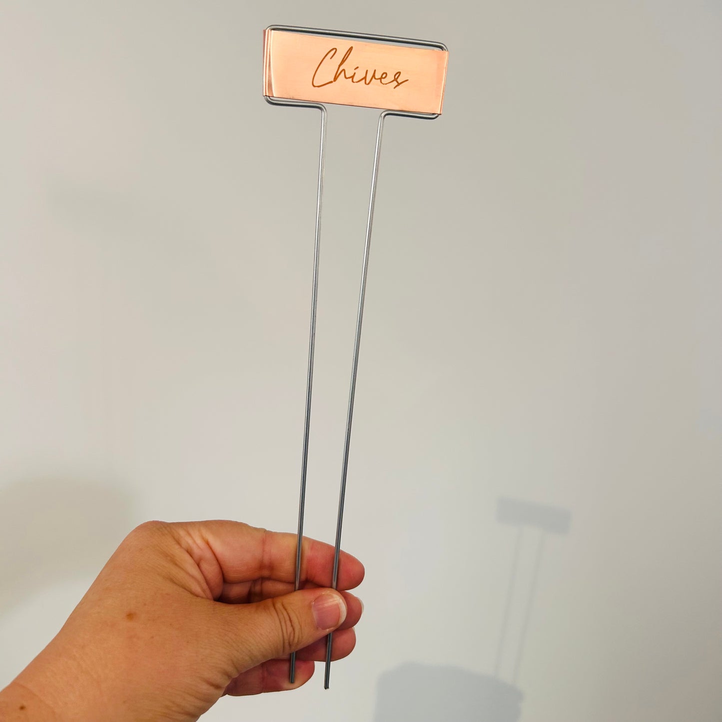 Herb Garden Copper Labels