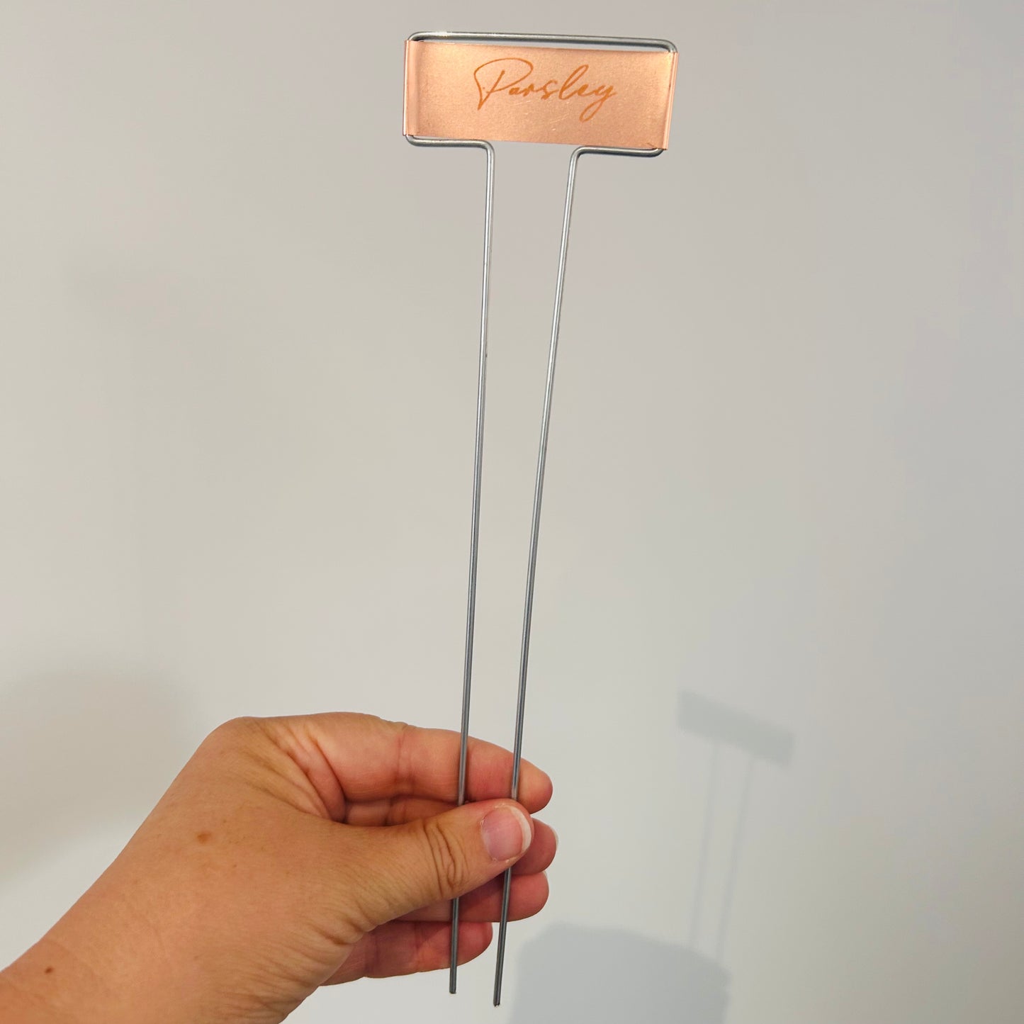 Herb Garden Copper Labels