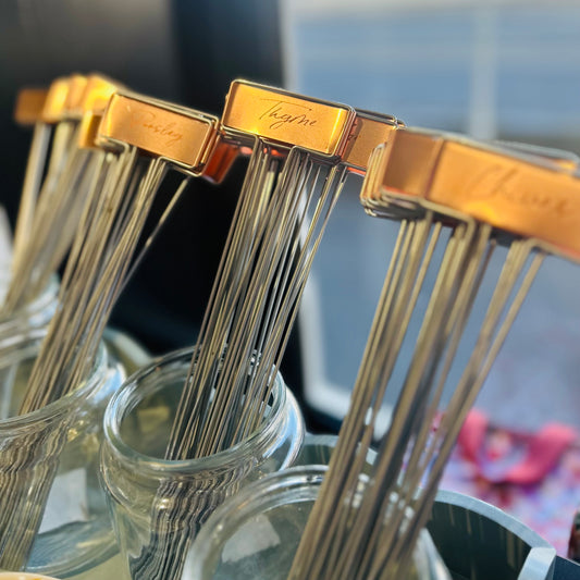 Herb Garden Copper Labels