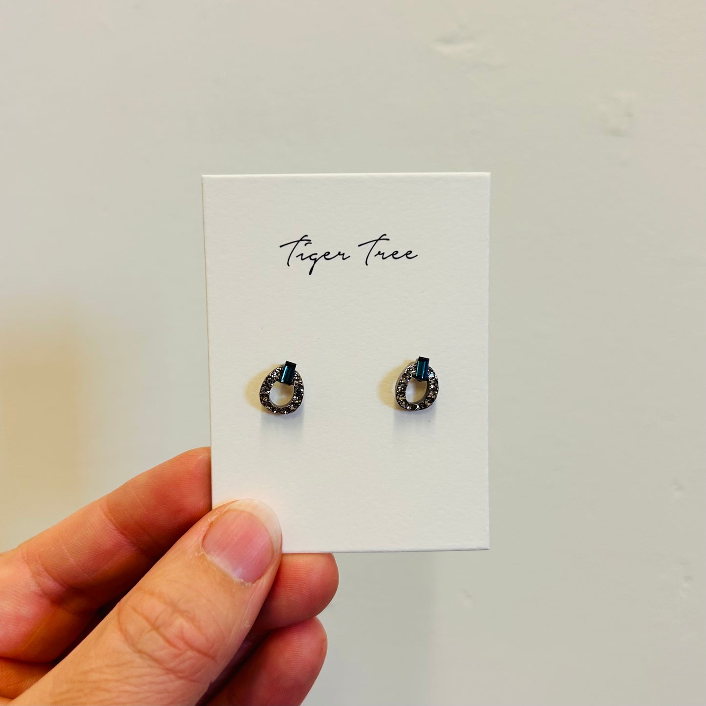Sapphire Matilda Crystal Earrings