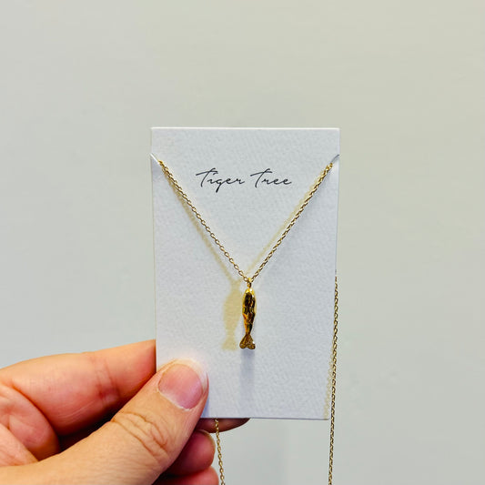 Little Fish Gold Necklace
