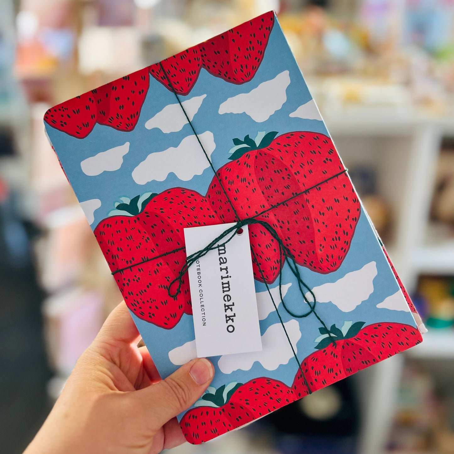 Marimekko Strawberry Notebook Collection