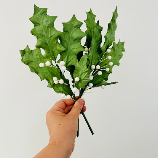 Paper Christmas Holly