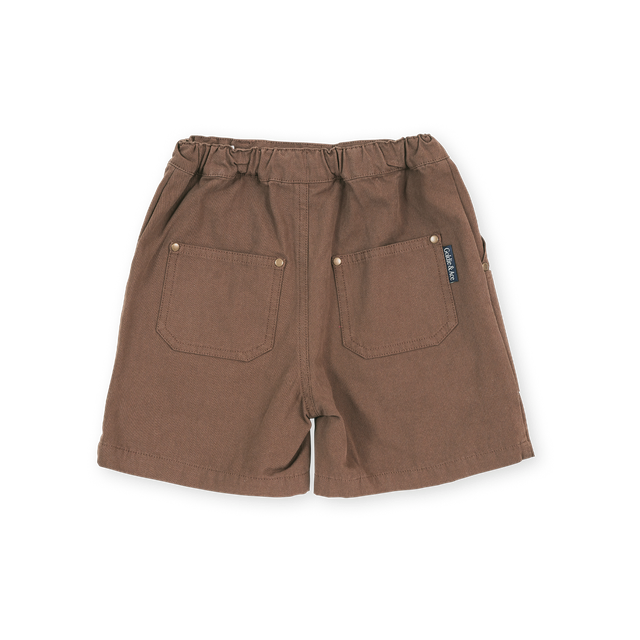 Carpenter Brown Kids Short