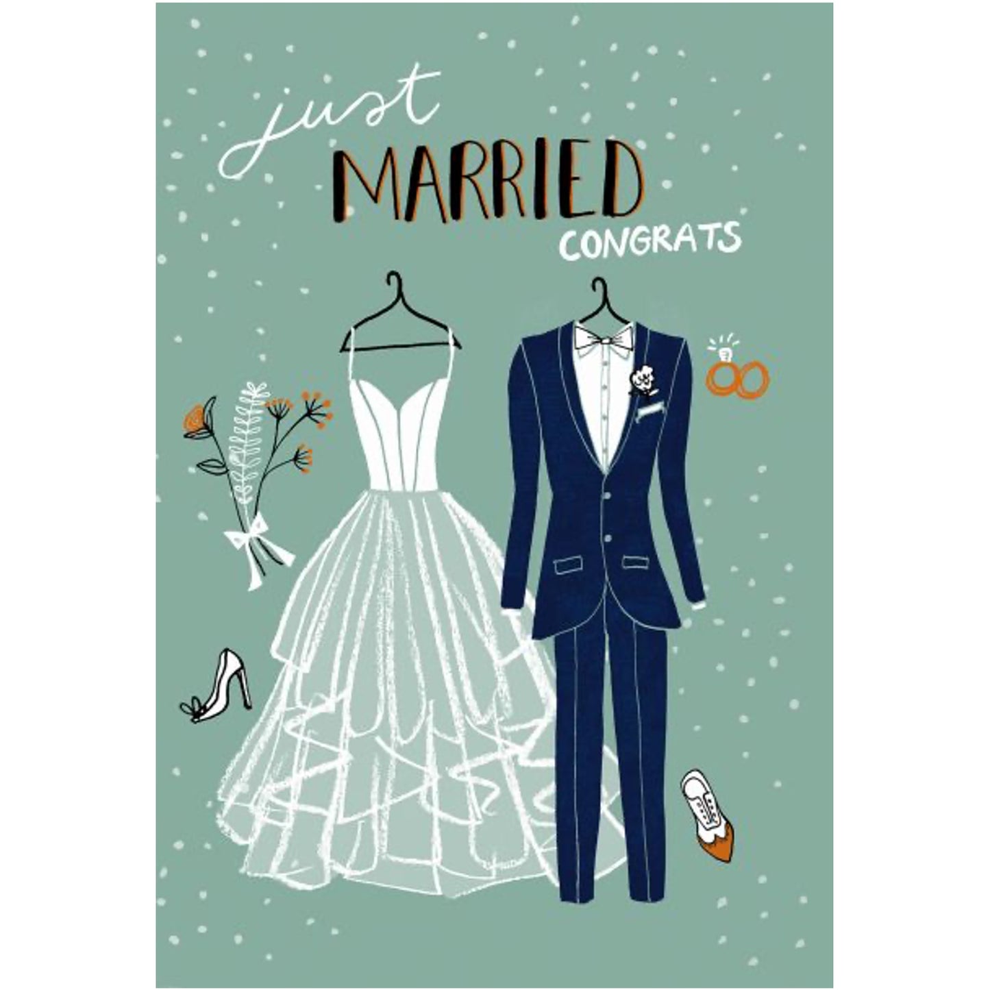 Wedding Couple Greeting Card