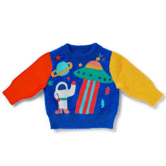 Rocket Ride Kids Knit Jumper