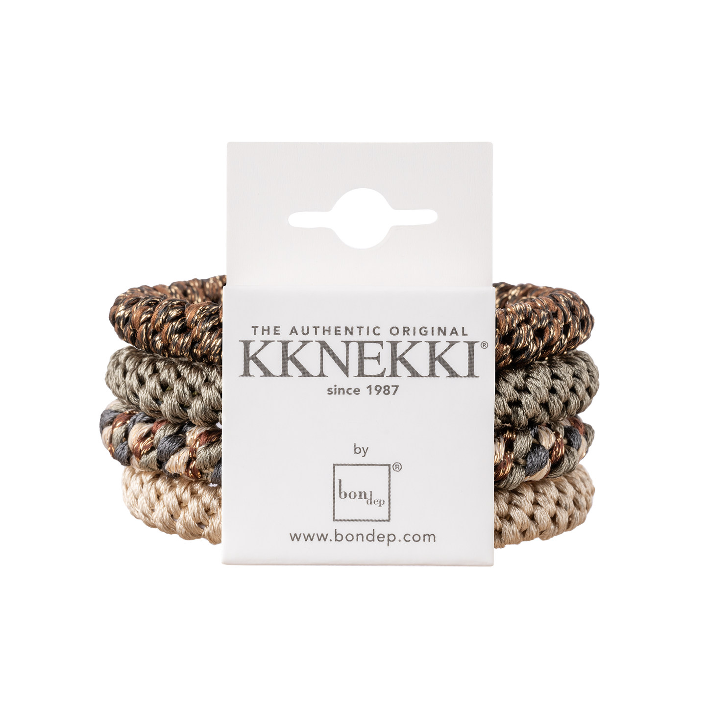 Bundle No.12 KKNEKKI Set of 4 Hair Ties