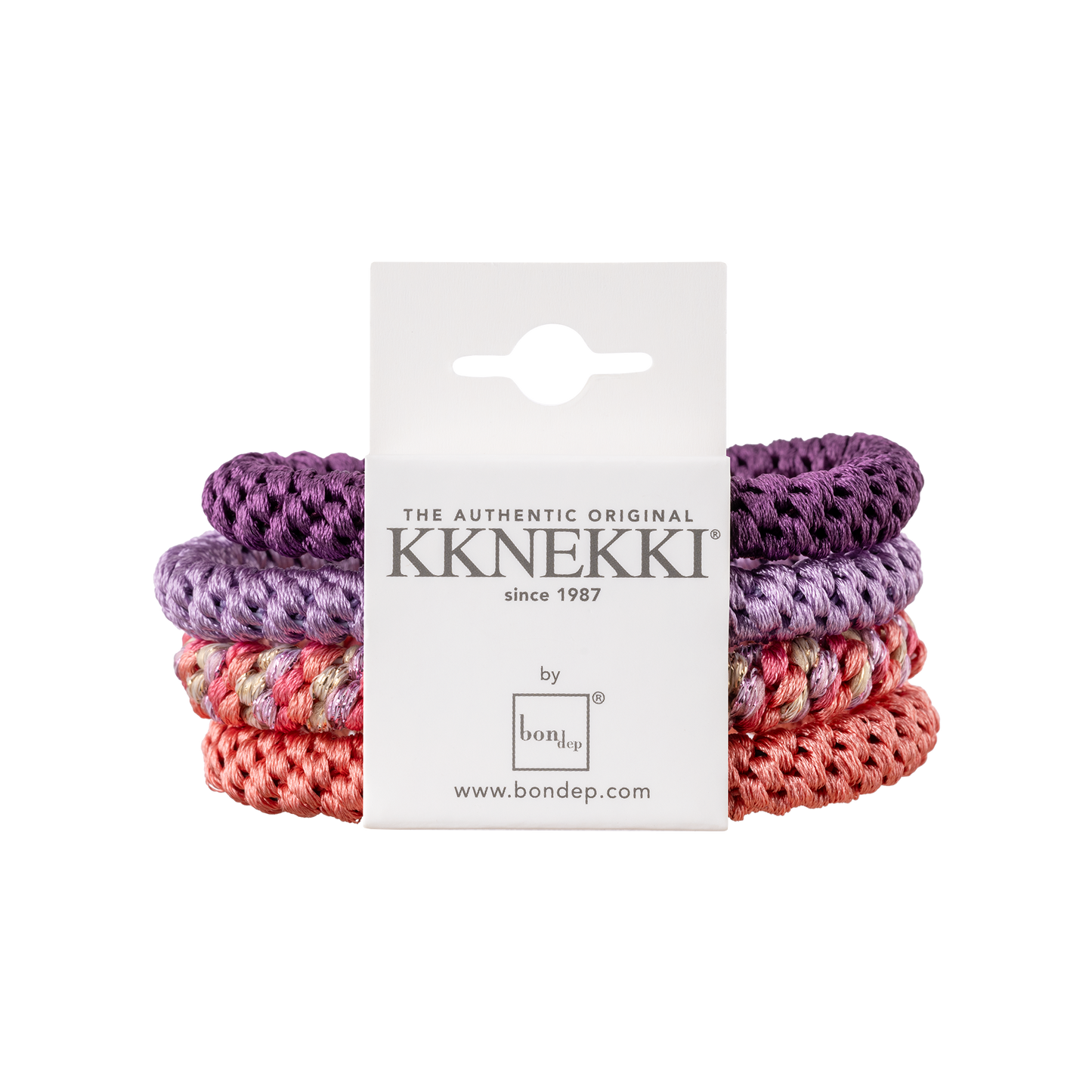 Bundle No.4 KKNEKKI Set of 4 Hair Ties