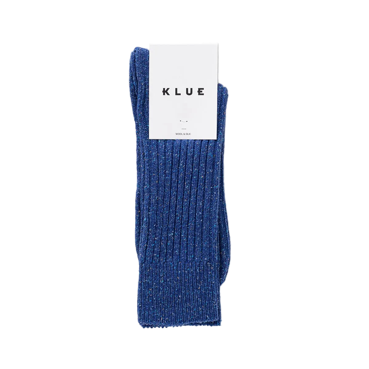Blue Dust Star Silk & Wool Socks