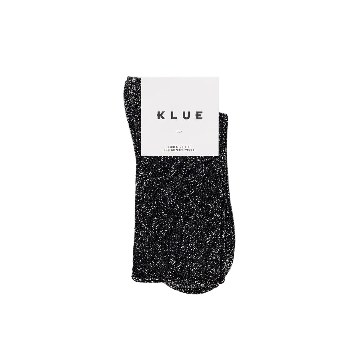Black Glitter Lurex Socks