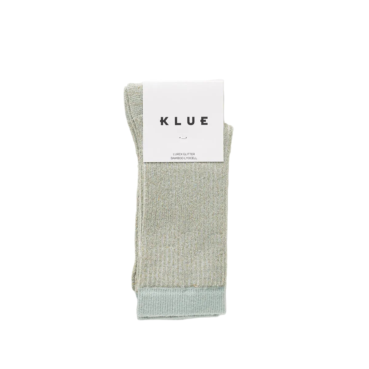 Gray Mist Stripes Glitter Lurex Socks