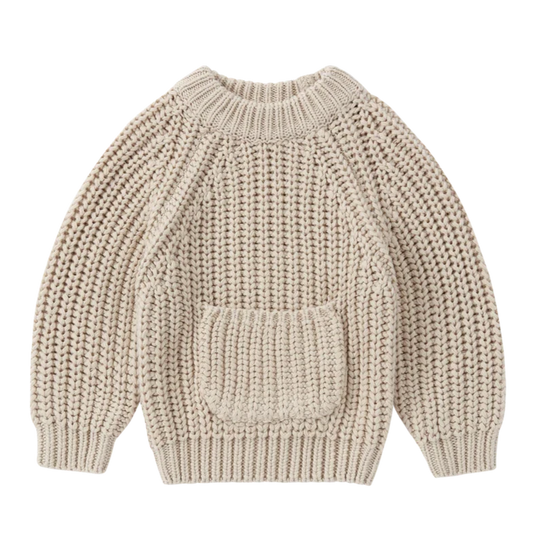 Baby Knit Pullover Soy