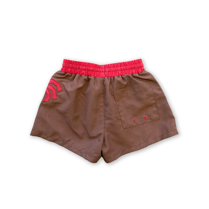 Teddy Palm Tree Kids Swim Shorts