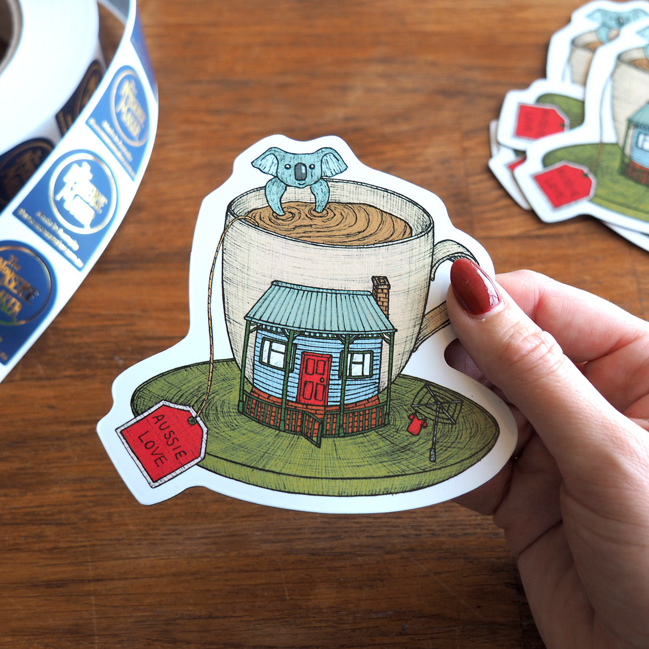 Teacup Koala Magnet