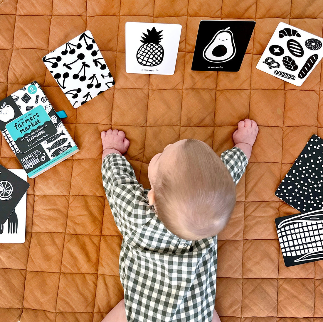 High Contrast Flashcards For Baby