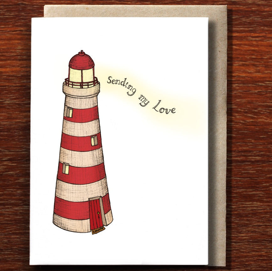 Lighthouse Love Greeting Card