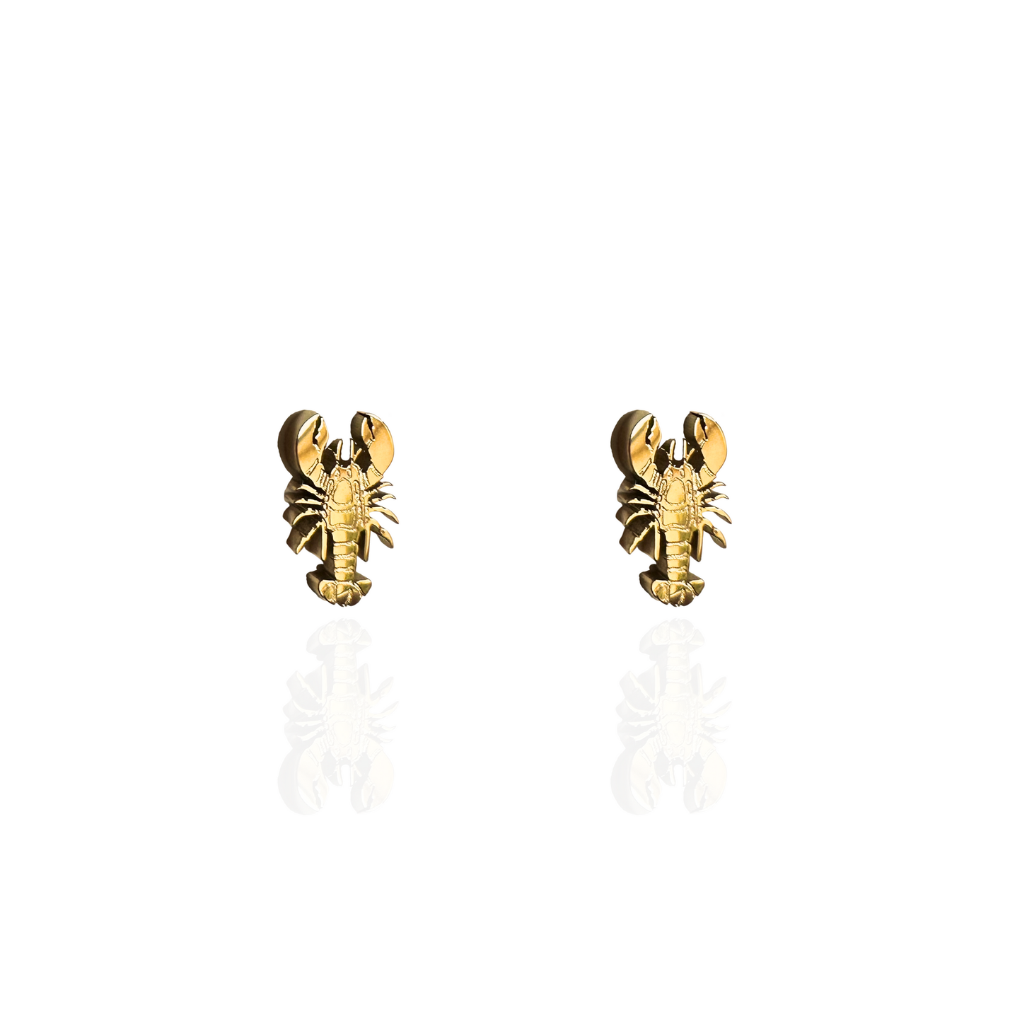 Lobster Stud Earrings