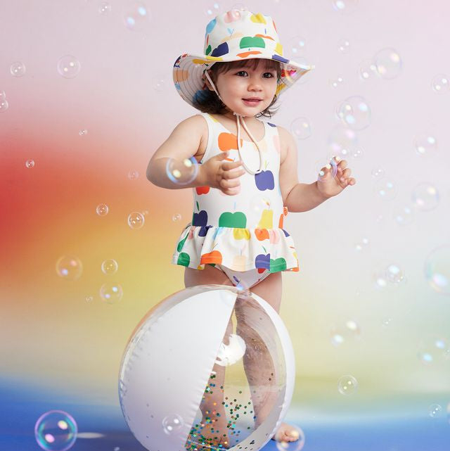Tiny Orchard Baby Frill Bather