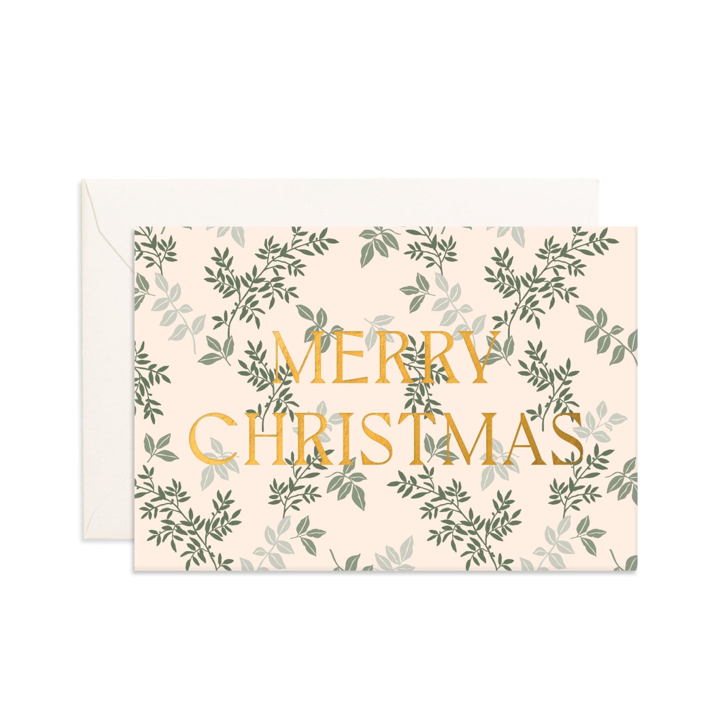 Christmas Vines Mini Greeting Card