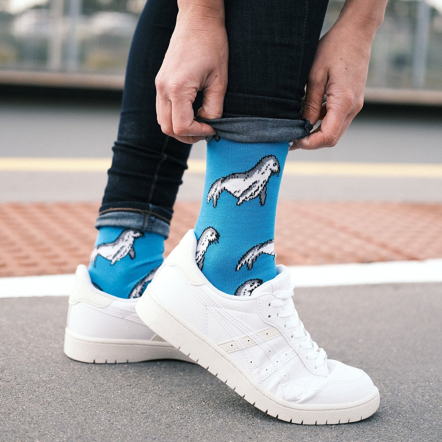 Sea Lion Bamboo Socks